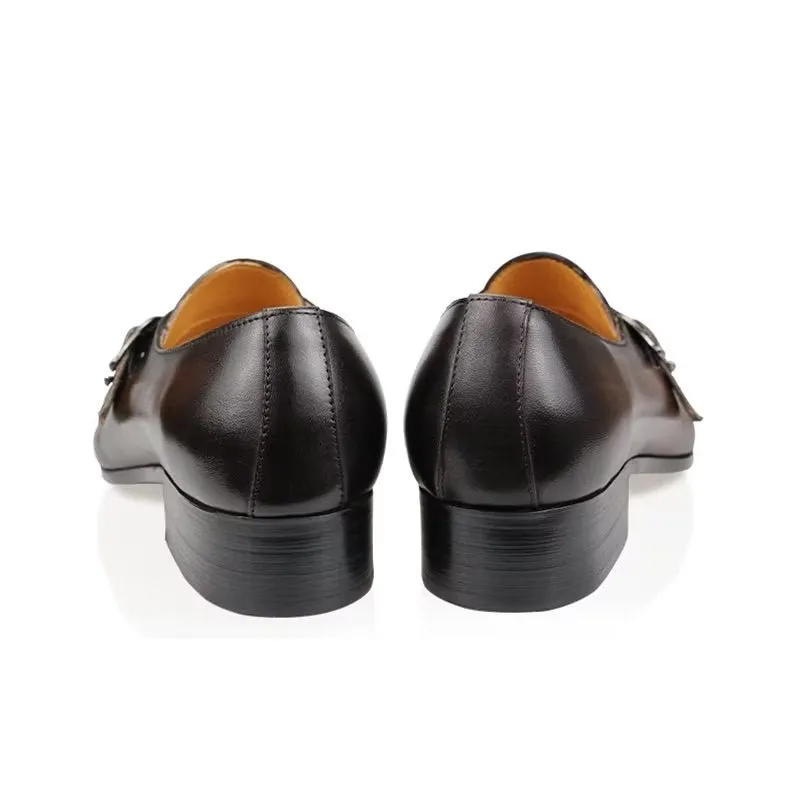 Ostranuxe Croc Pattern Loafers
