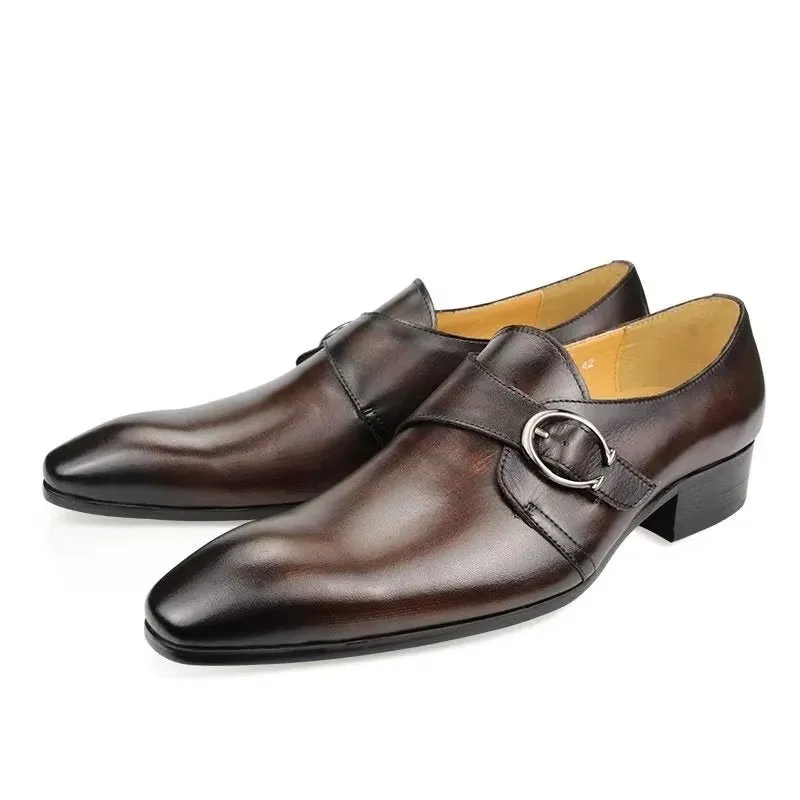 Ostranuxe Croc Pattern Loafers