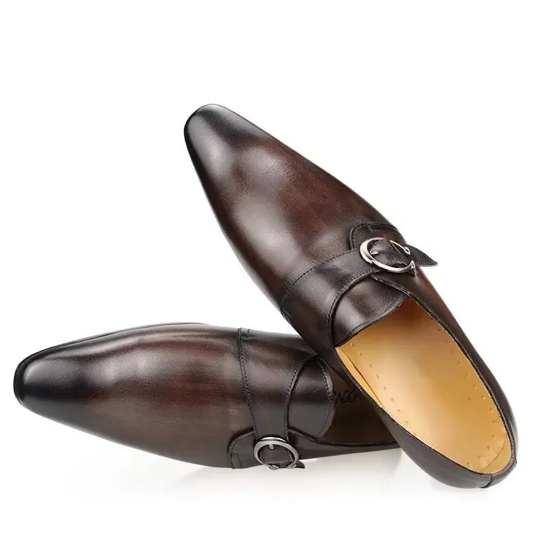 Ostranuxe Croc Pattern Loafers