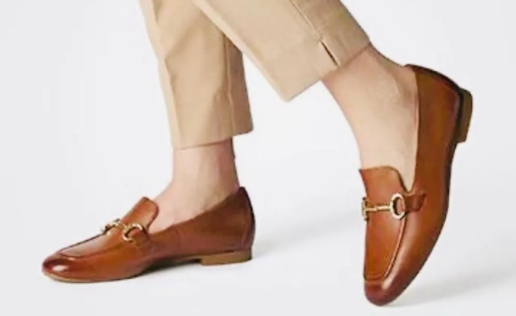 Paul Green cognac loafers