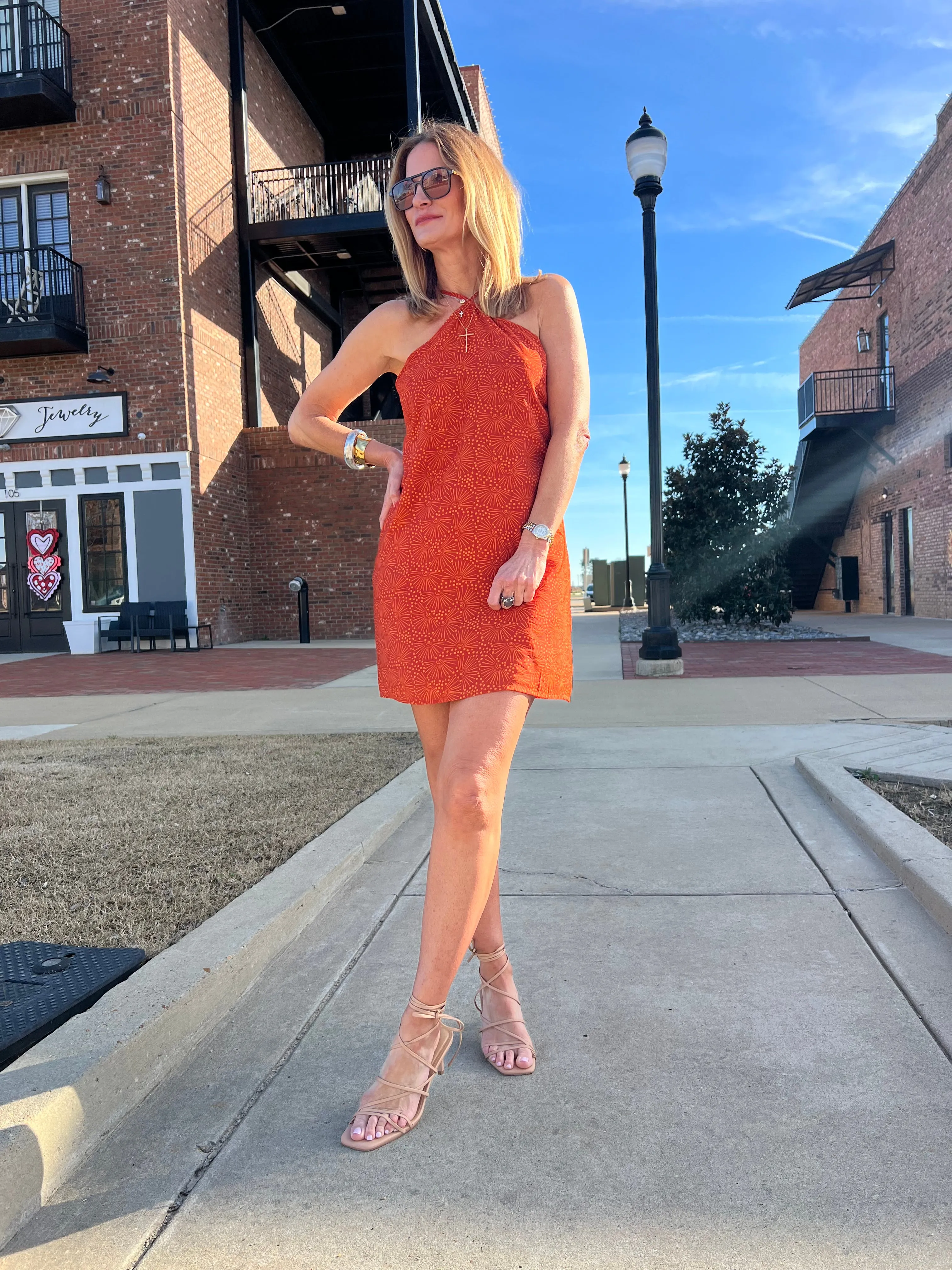 Sage The Label |  Refined Desert Halter Dress