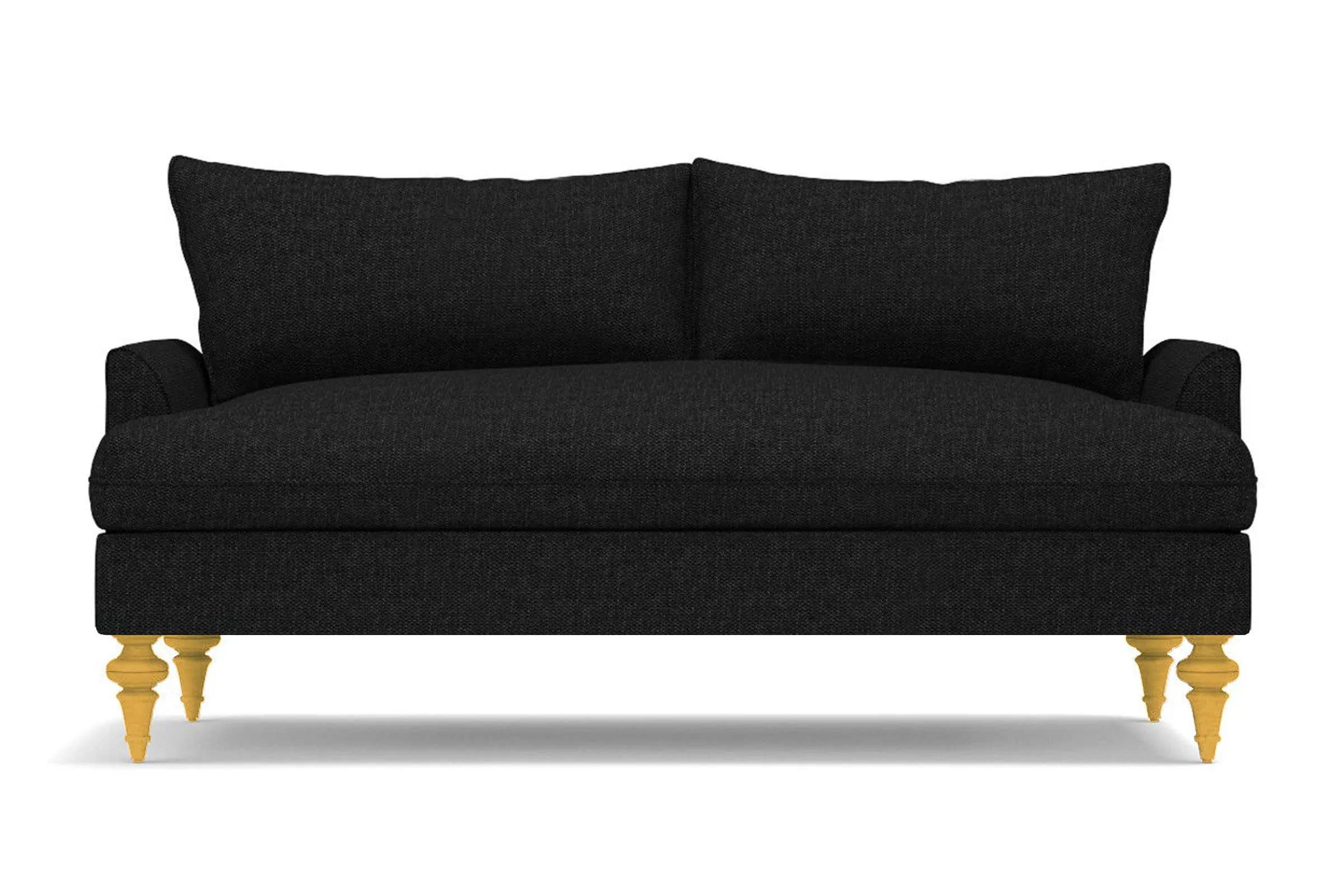 Saxon Loveseat :: Leg Finish: Natural / Size: Loveseat - 66"w