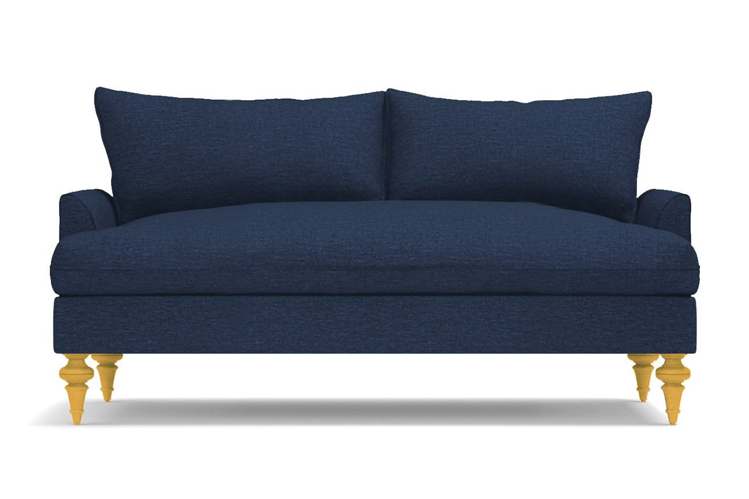 Saxon Loveseat :: Leg Finish: Natural / Size: Loveseat - 66"w