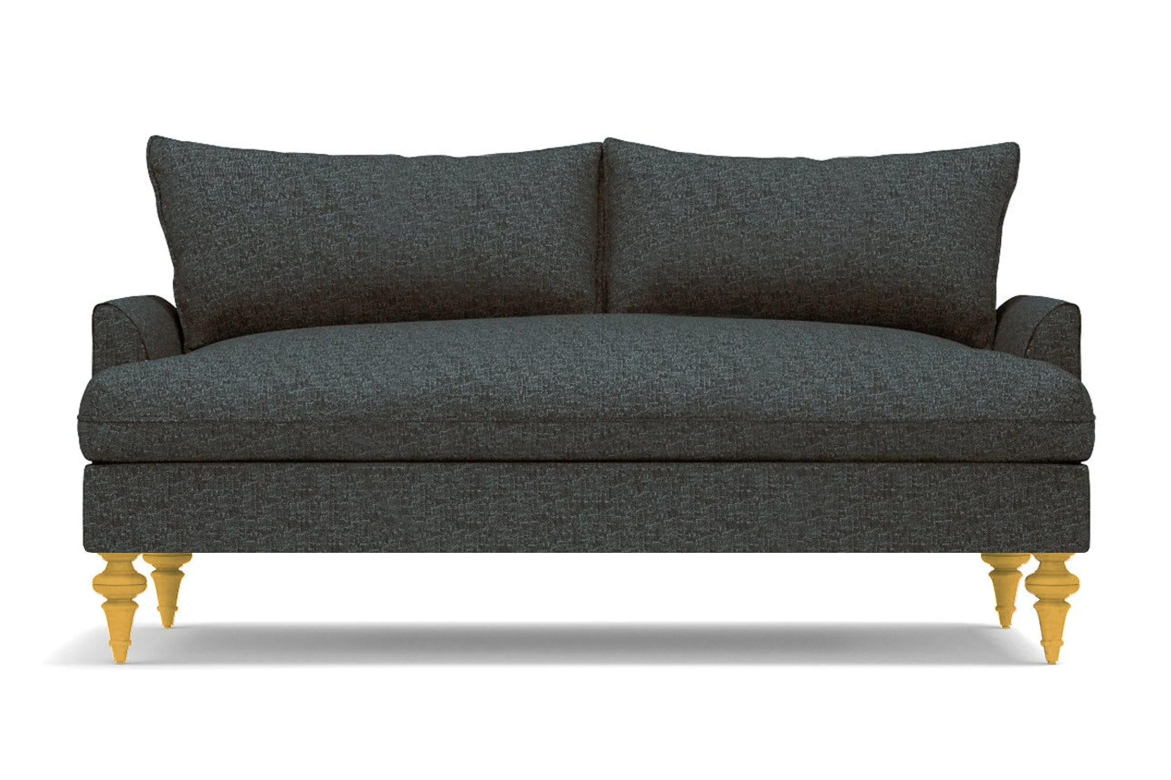 Saxon Loveseat :: Leg Finish: Natural / Size: Loveseat - 66"w