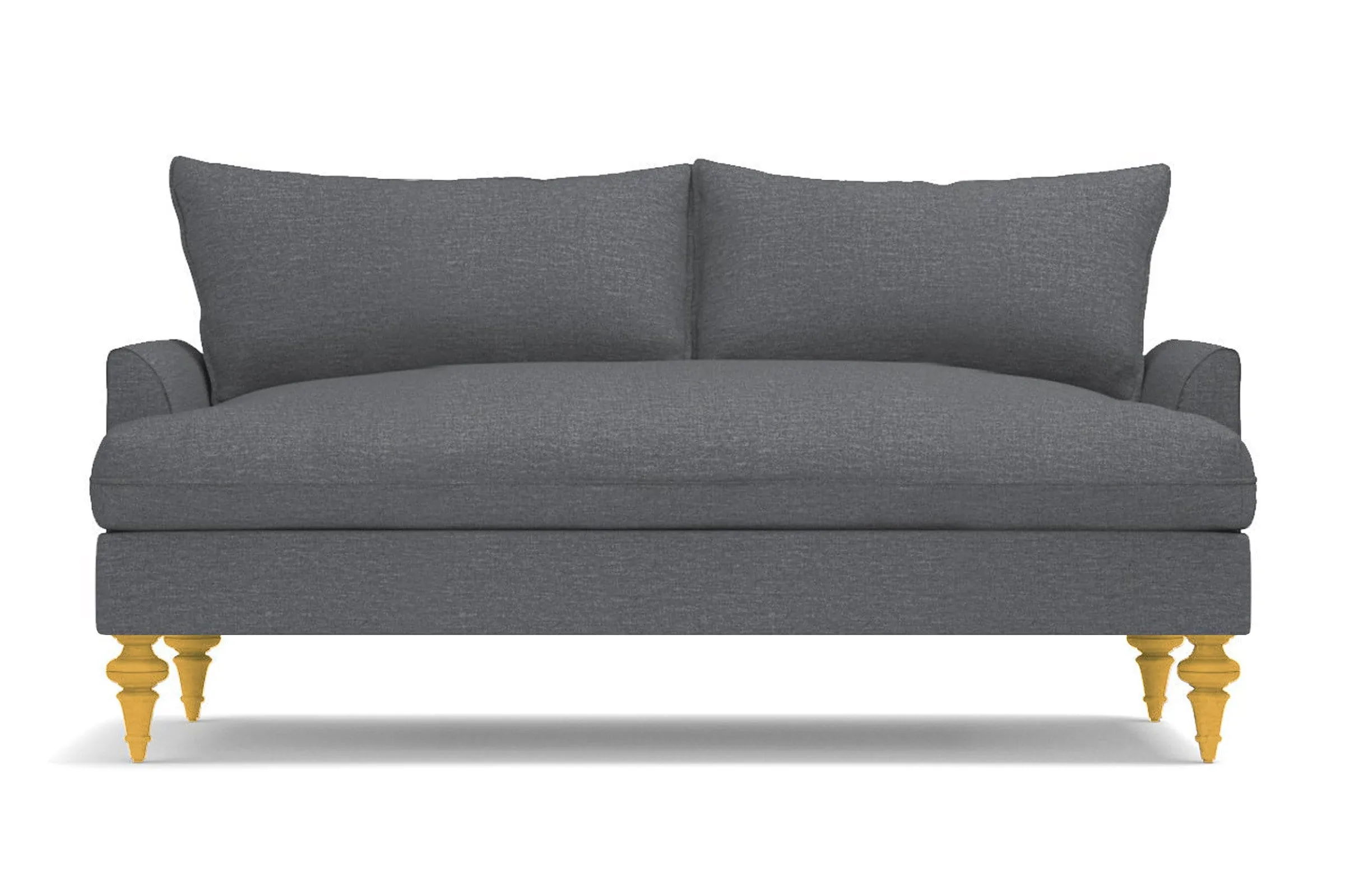 Saxon Loveseat :: Leg Finish: Natural / Size: Loveseat - 66"w