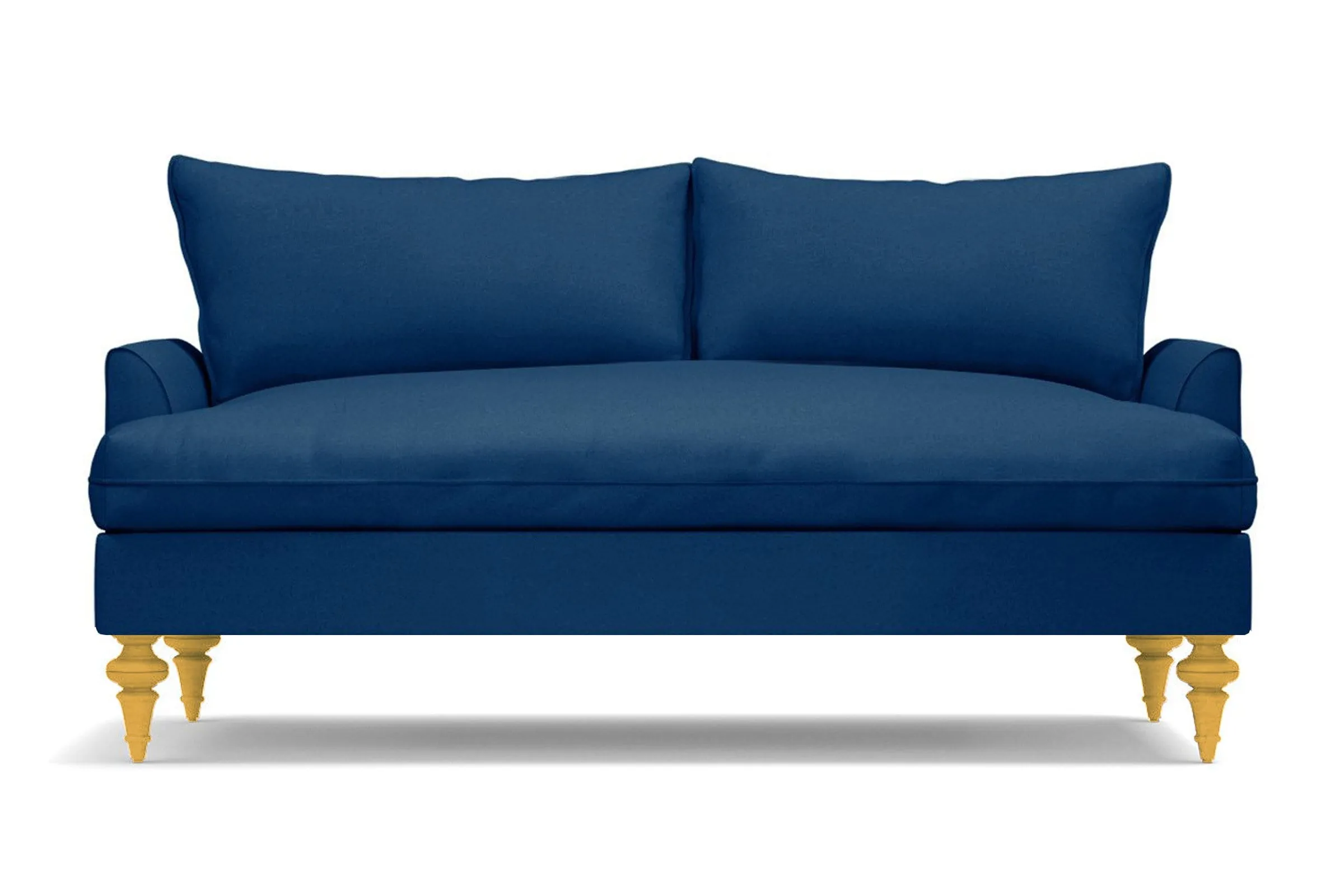 Saxon Loveseat :: Leg Finish: Natural / Size: Loveseat - 66"w