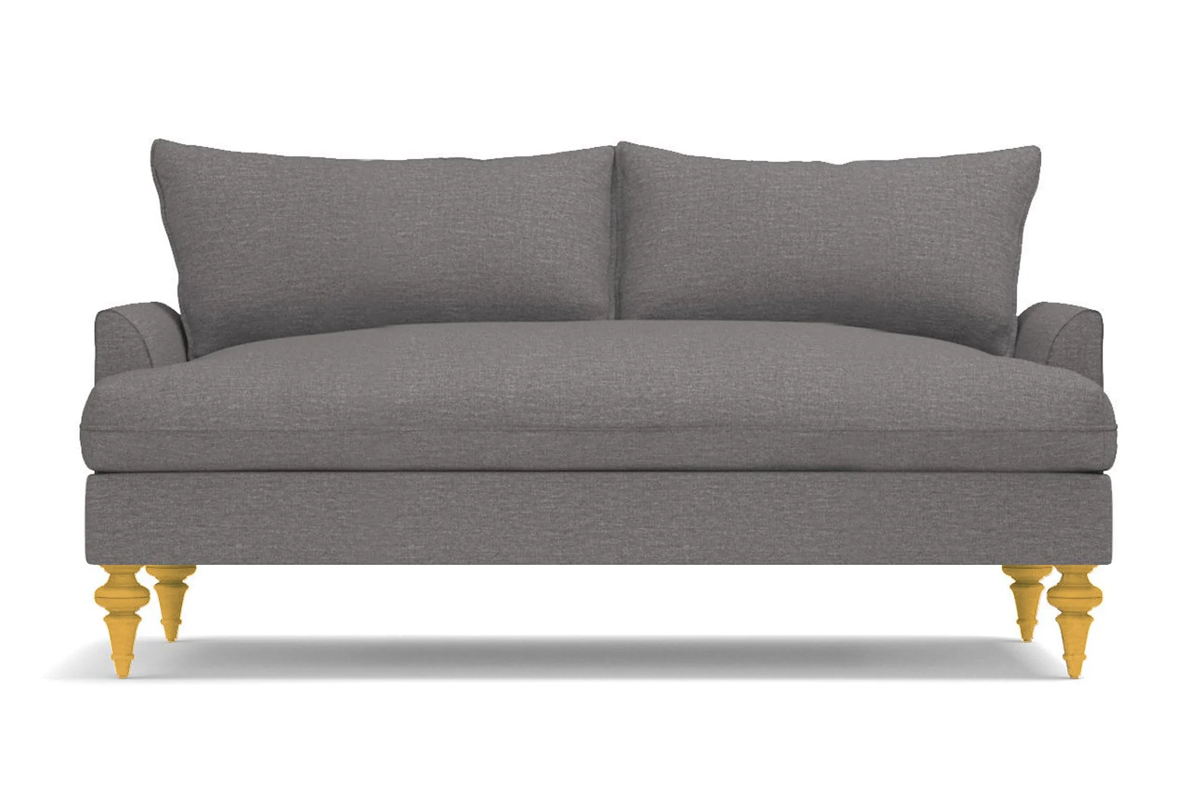 Saxon Loveseat :: Leg Finish: Natural / Size: Loveseat - 66"w
