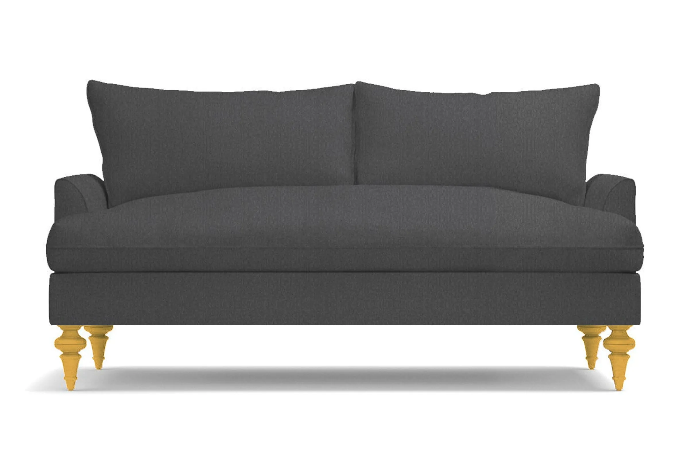 Saxon Loveseat :: Leg Finish: Natural / Size: Loveseat - 66"w