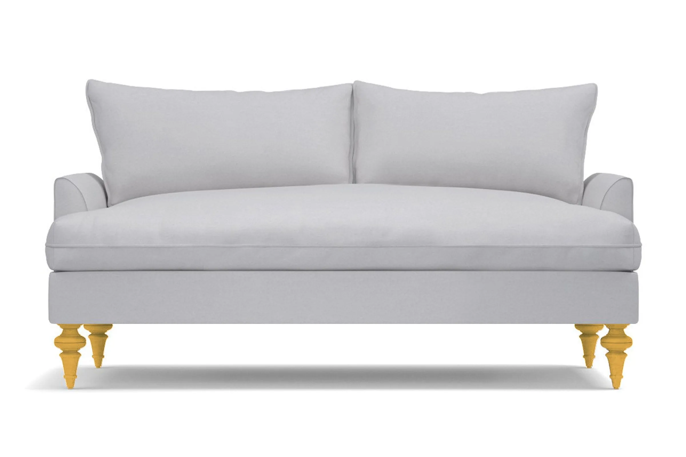 Saxon Loveseat :: Leg Finish: Natural / Size: Loveseat - 66"w