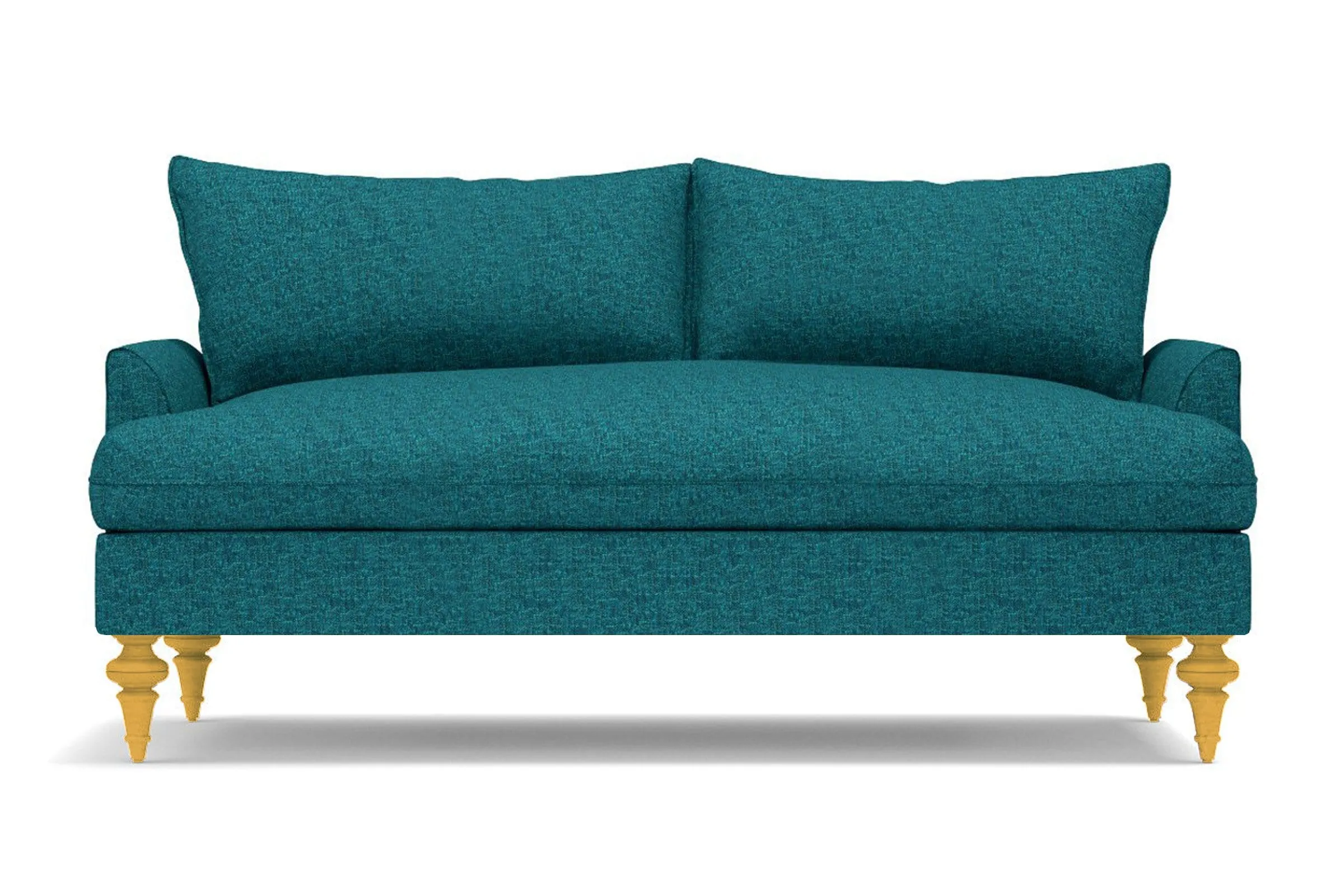 Saxon Loveseat :: Leg Finish: Natural / Size: Loveseat - 66"w
