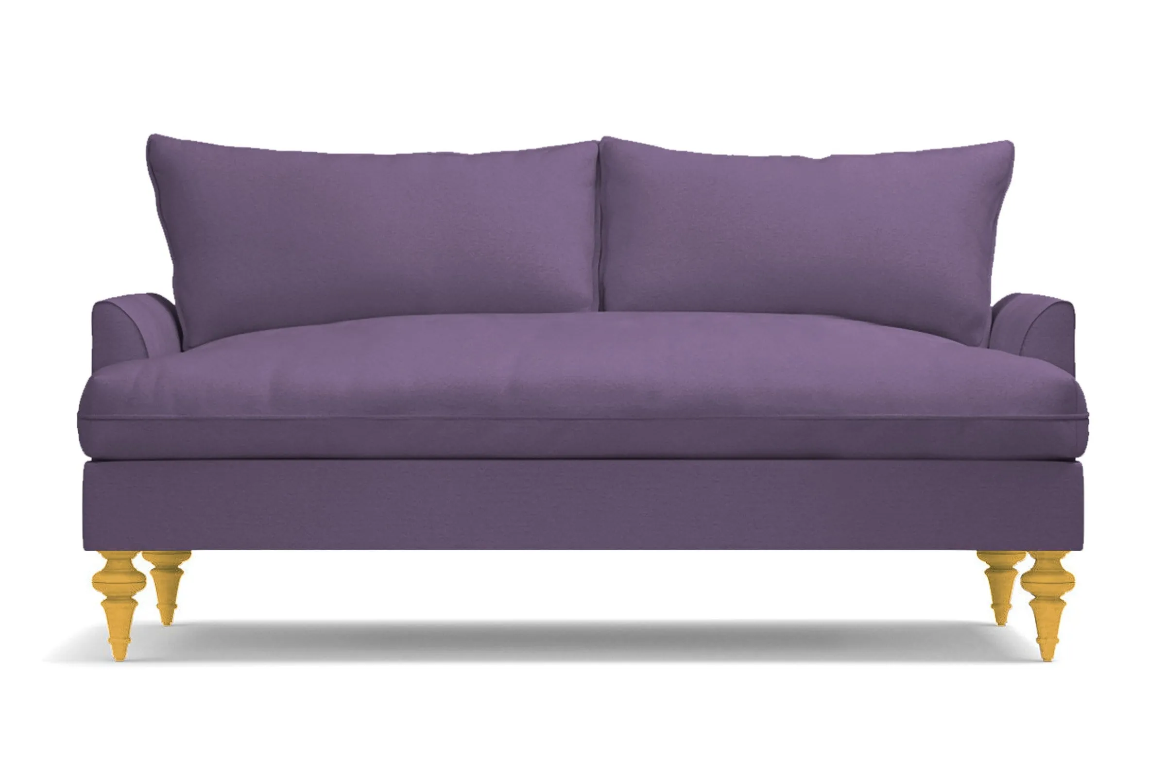 Saxon Loveseat :: Leg Finish: Natural / Size: Loveseat - 66"w