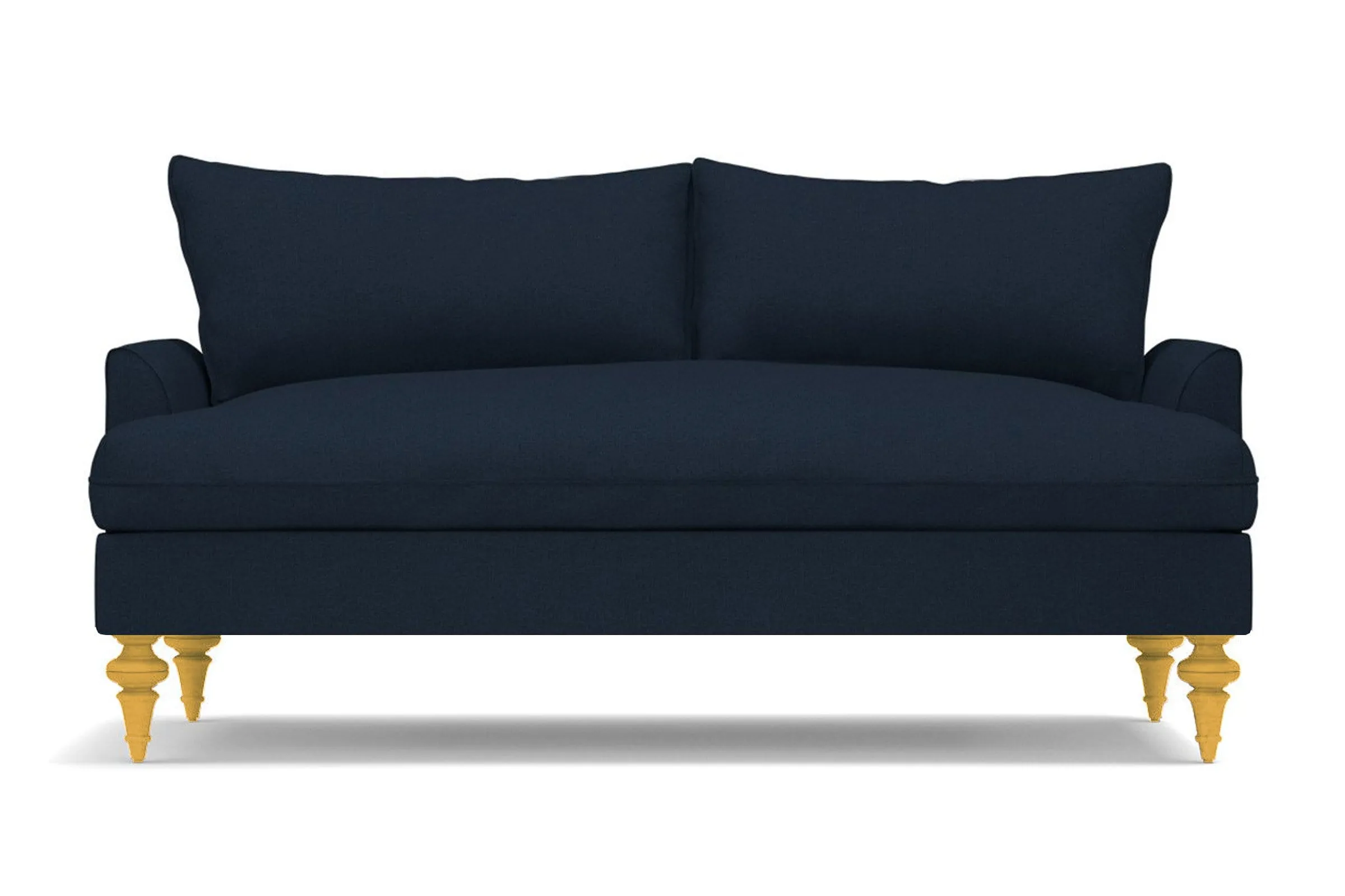 Saxon Loveseat :: Leg Finish: Natural / Size: Loveseat - 66"w