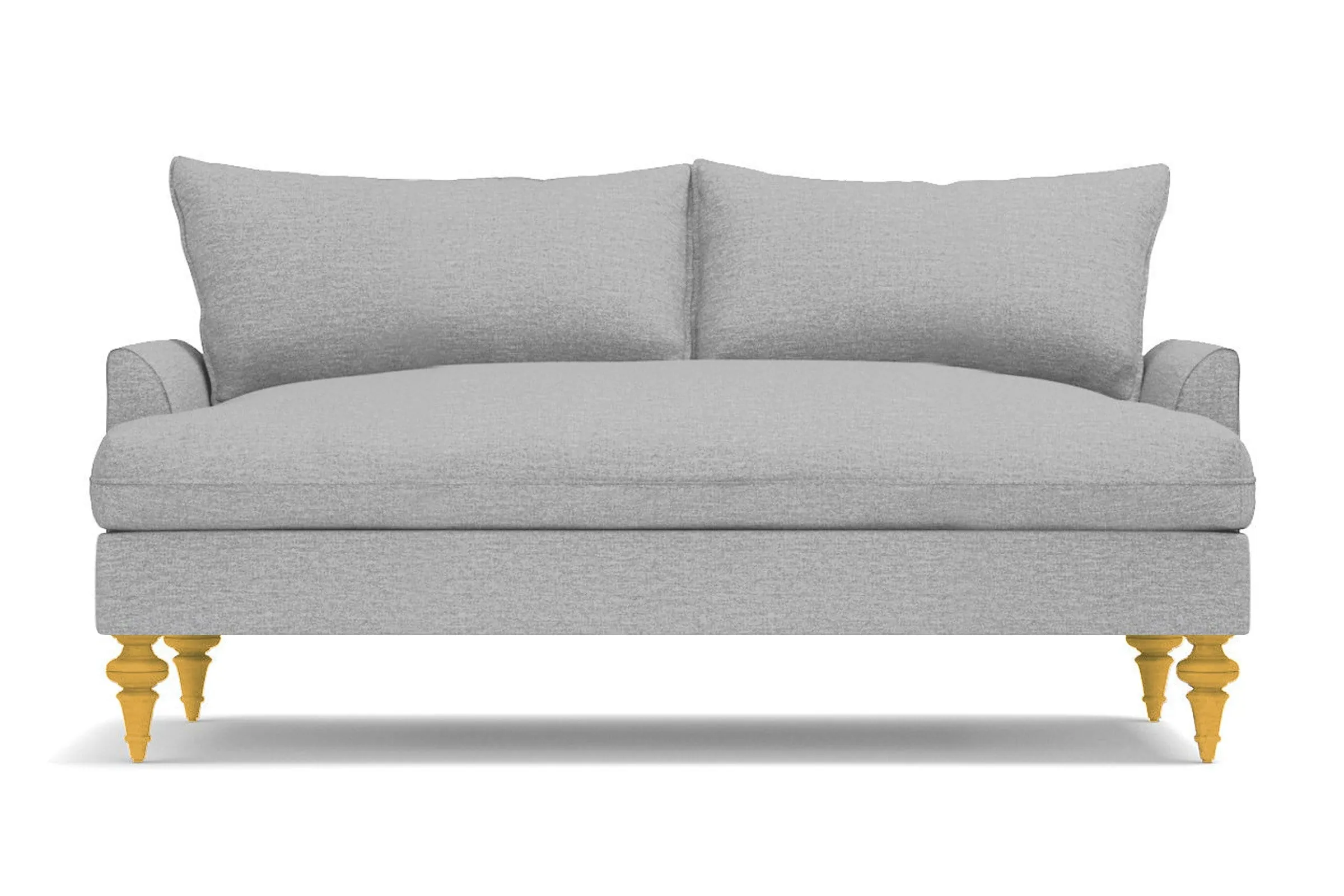 Saxon Loveseat :: Leg Finish: Natural / Size: Loveseat - 66"w