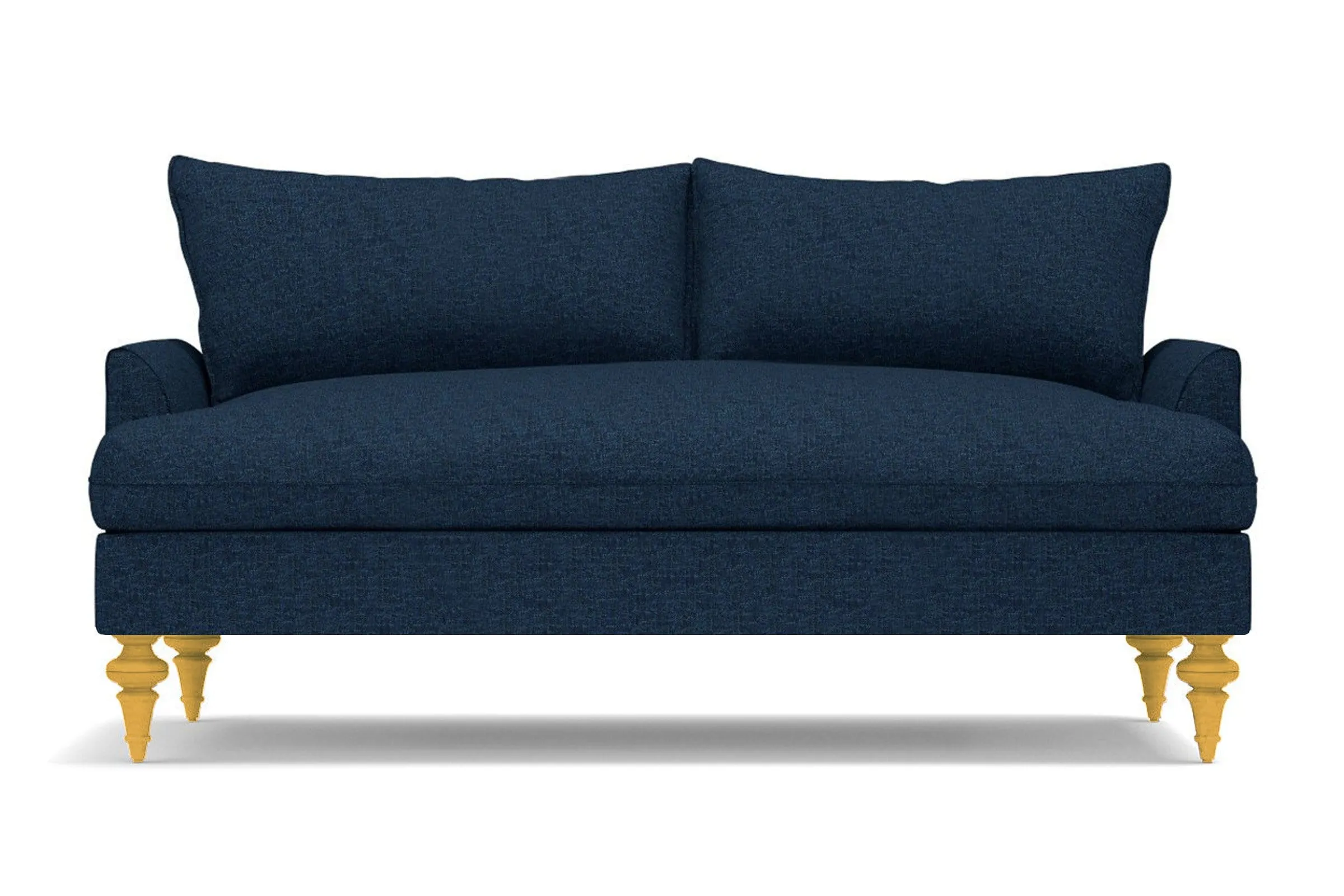 Saxon Loveseat :: Leg Finish: Natural / Size: Loveseat - 66"w