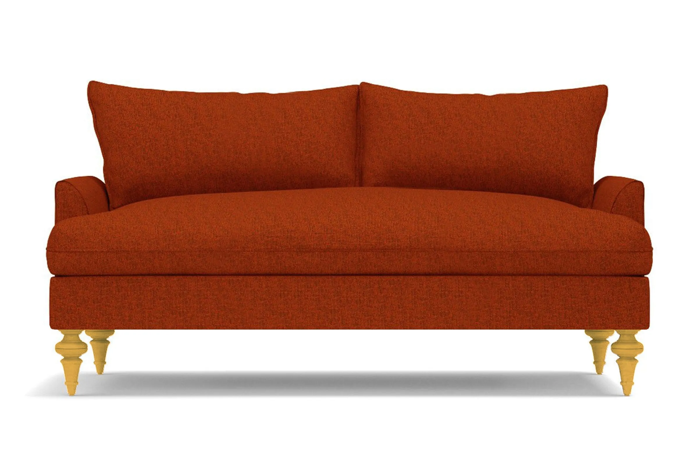 Saxon Loveseat :: Leg Finish: Natural / Size: Loveseat - 66"w