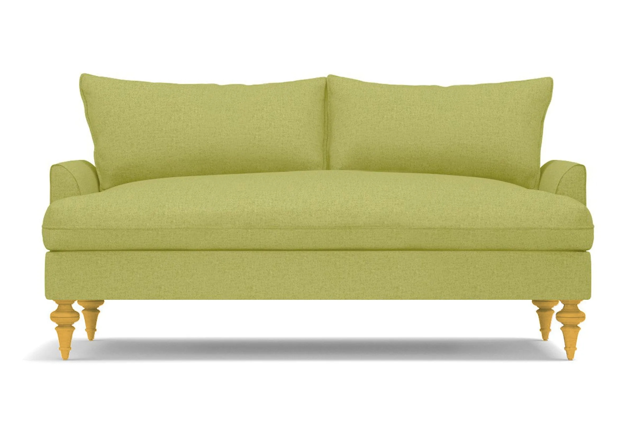 Saxon Loveseat :: Leg Finish: Natural / Size: Loveseat - 66"w