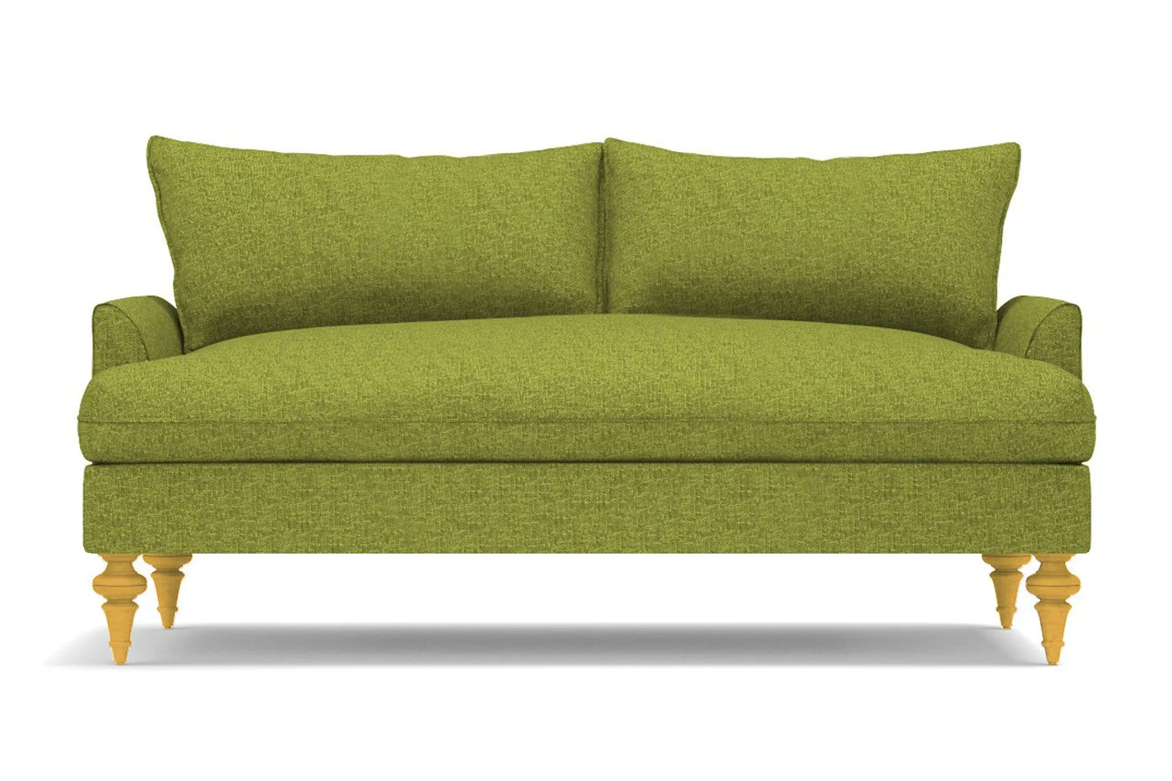 Saxon Loveseat :: Leg Finish: Natural / Size: Loveseat - 66"w