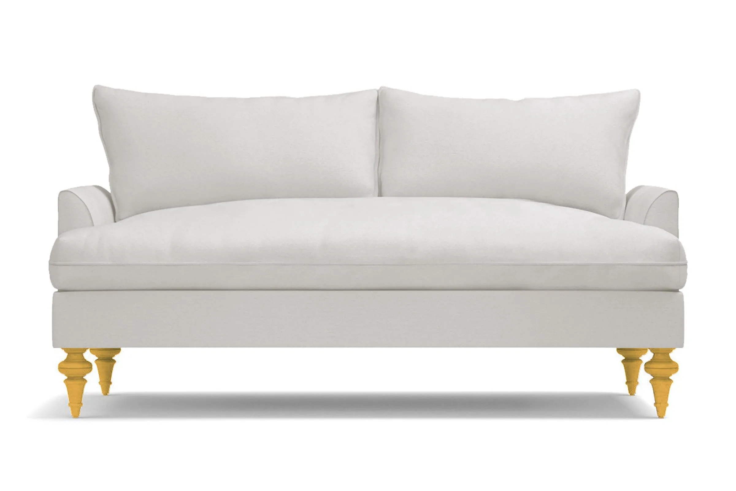 Saxon Loveseat :: Leg Finish: Natural / Size: Loveseat - 66"w