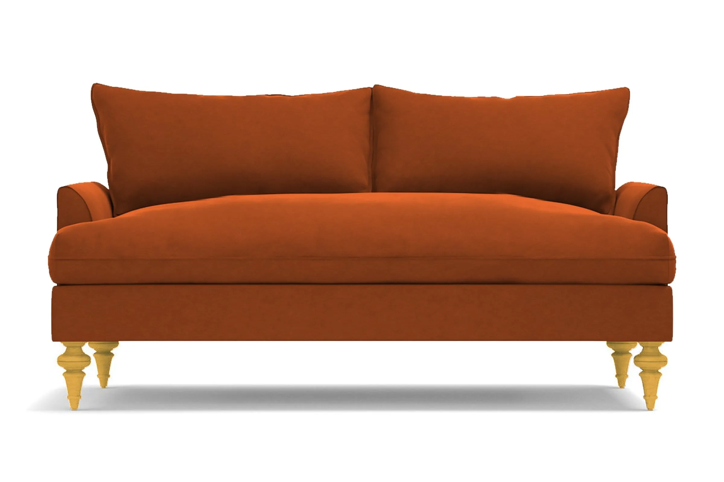 Saxon Loveseat :: Leg Finish: Natural / Size: Loveseat - 66"w