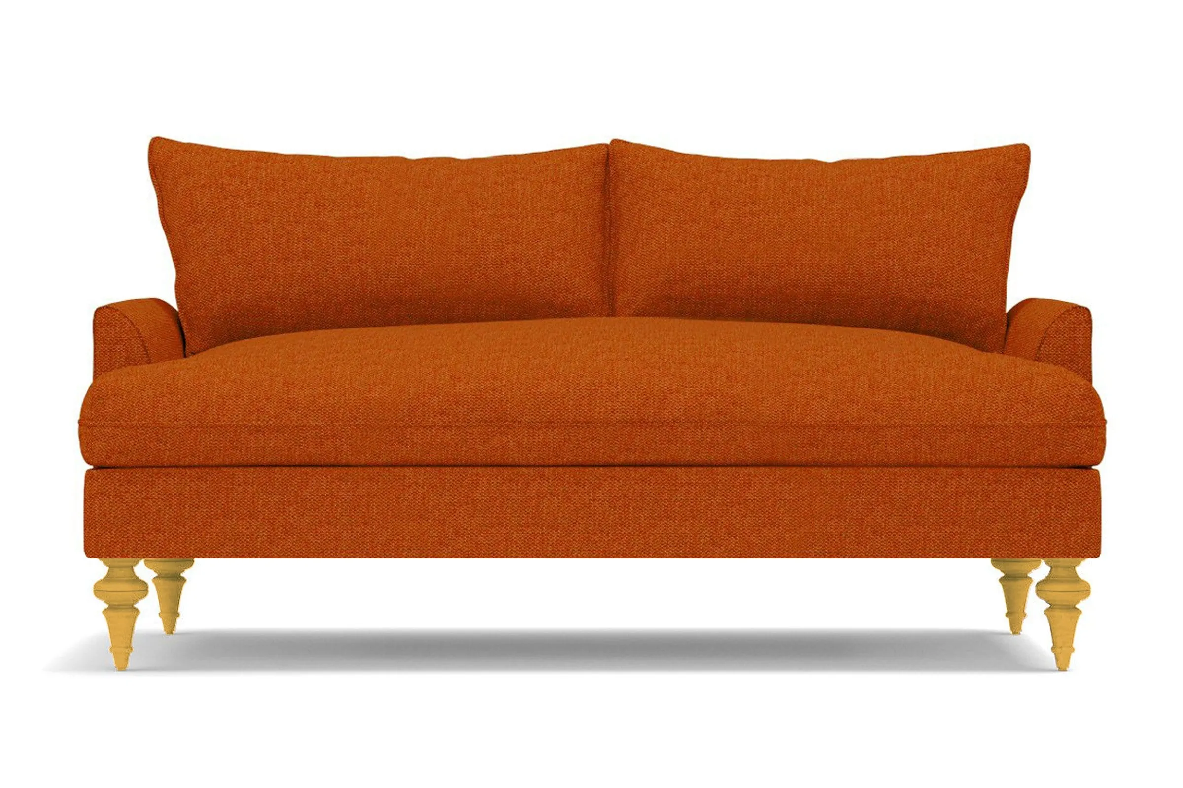 Saxon Loveseat :: Leg Finish: Natural / Size: Loveseat - 66"w