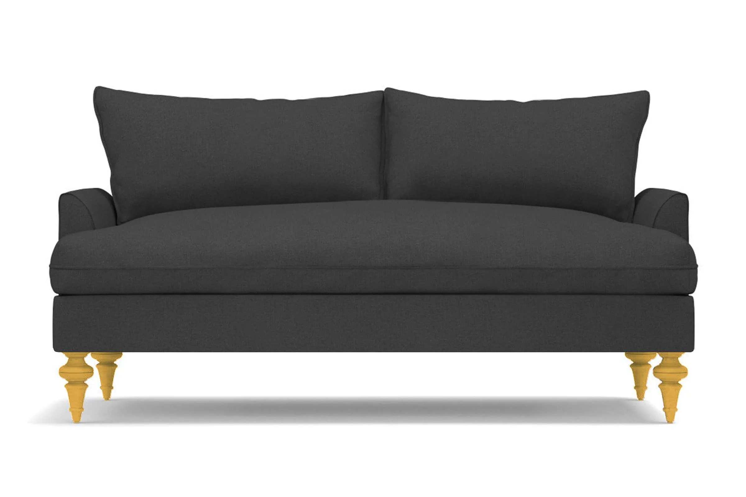 Saxon Loveseat :: Leg Finish: Natural / Size: Loveseat - 66"w