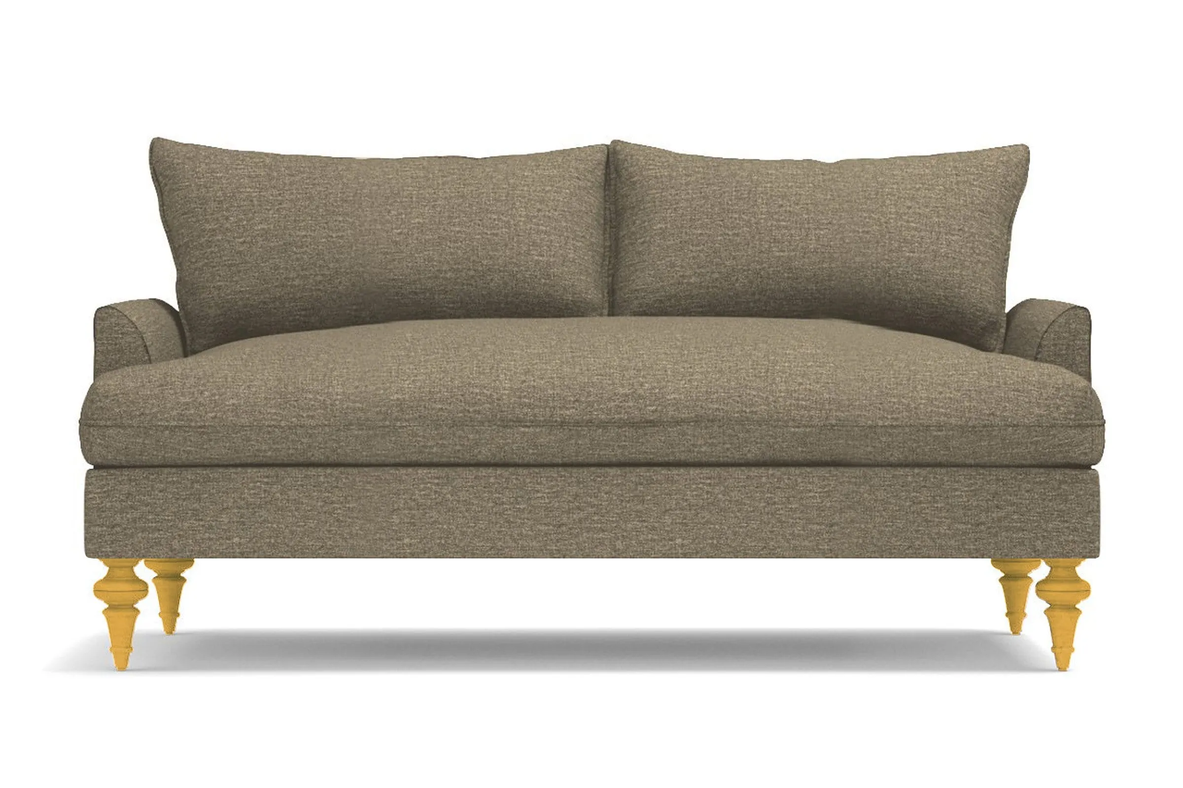 Saxon Loveseat :: Leg Finish: Natural / Size: Loveseat - 66"w