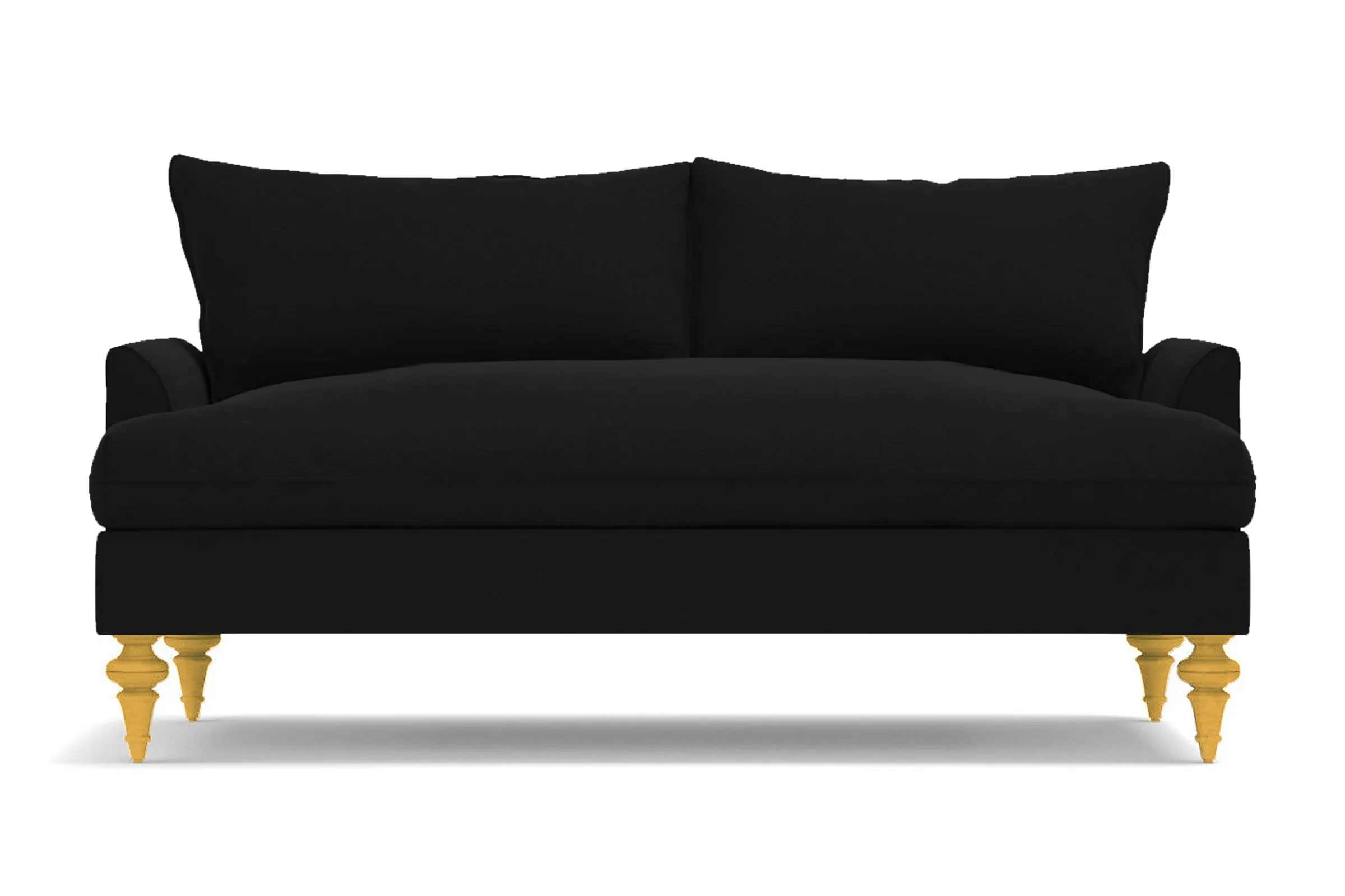 Saxon Loveseat :: Leg Finish: Natural / Size: Loveseat - 66"w