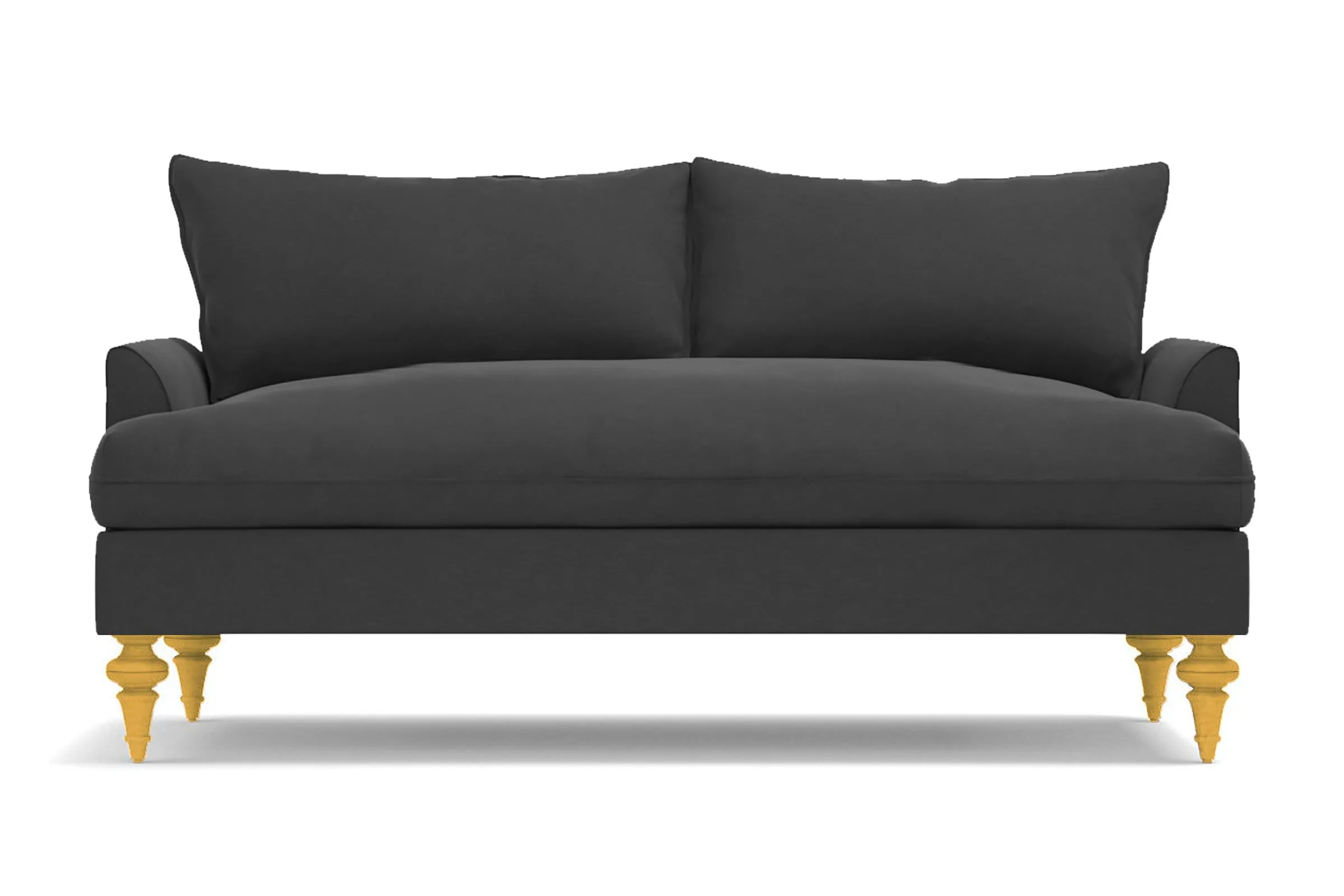 Saxon Loveseat :: Leg Finish: Natural / Size: Loveseat - 66"w