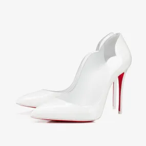 Stylish White Pointy Pump