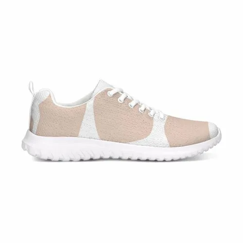 Women's Athletic Sneakers, Low Top Canvas Running Shoes - Retro Pink &