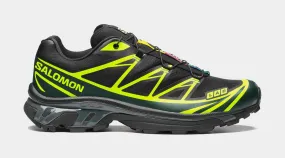 XT-6 Mens Running Shoes (Black/Green Gecko)