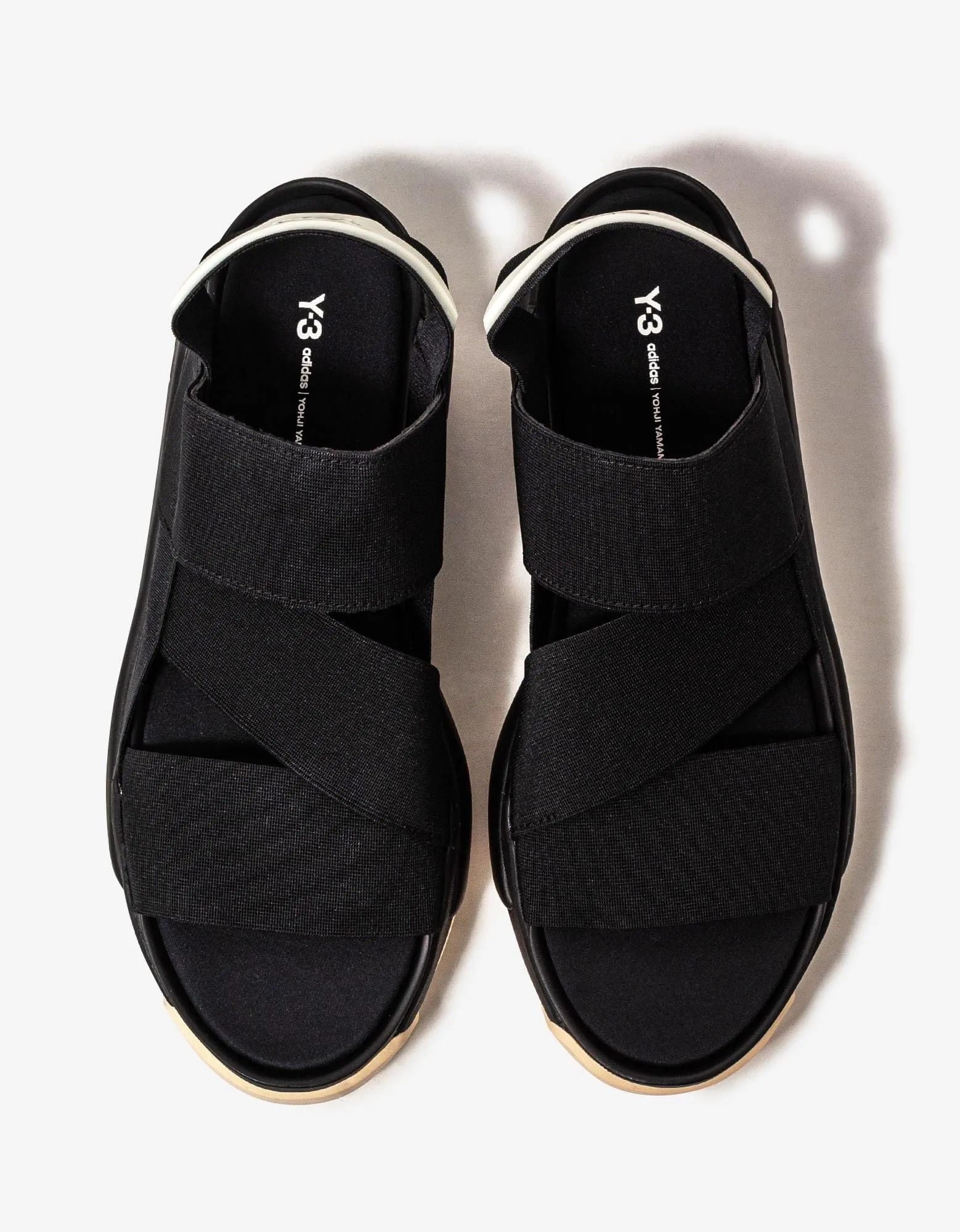 Y-3 Black Hokori Sandals