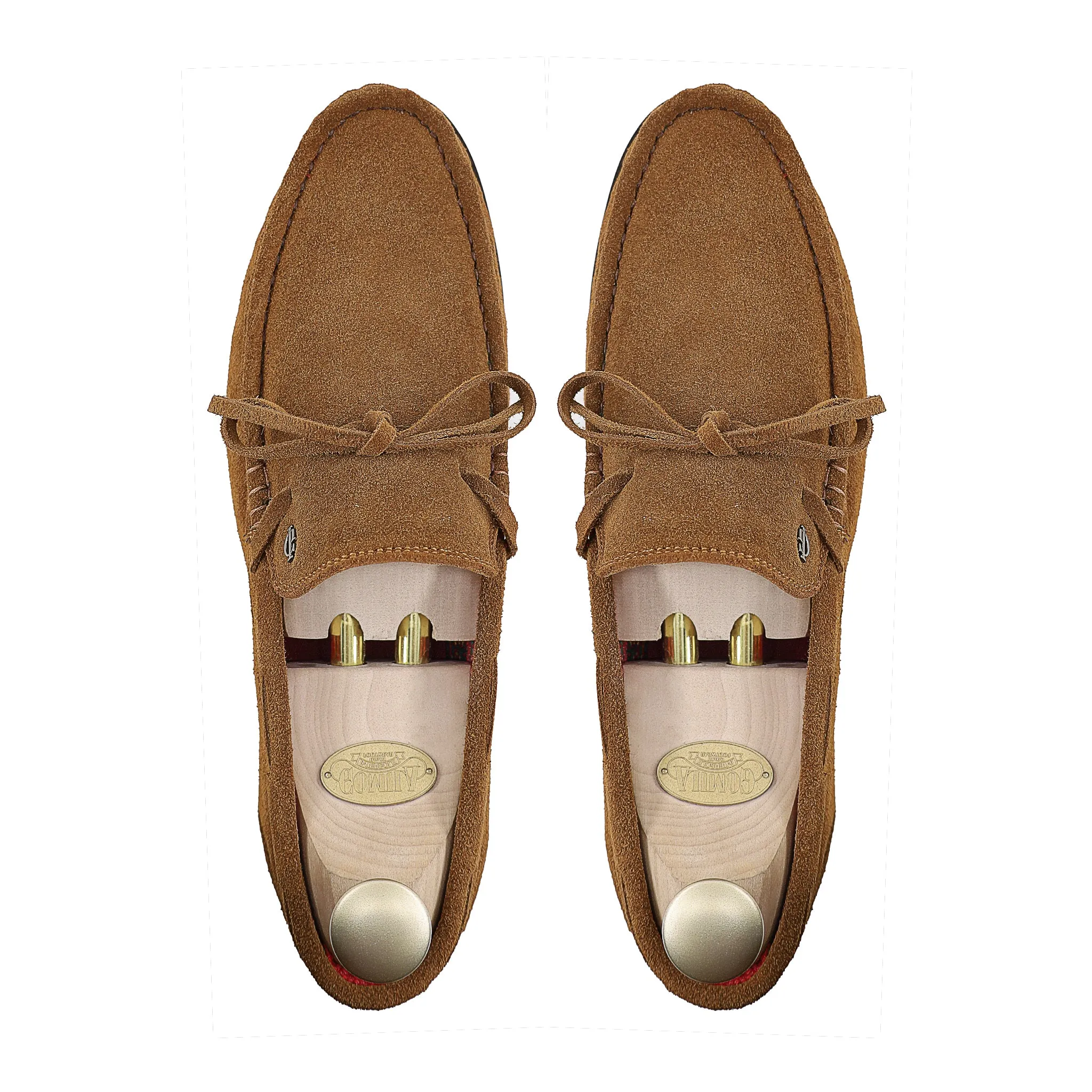 Zamasu - Men's Cognac Suede Loafer