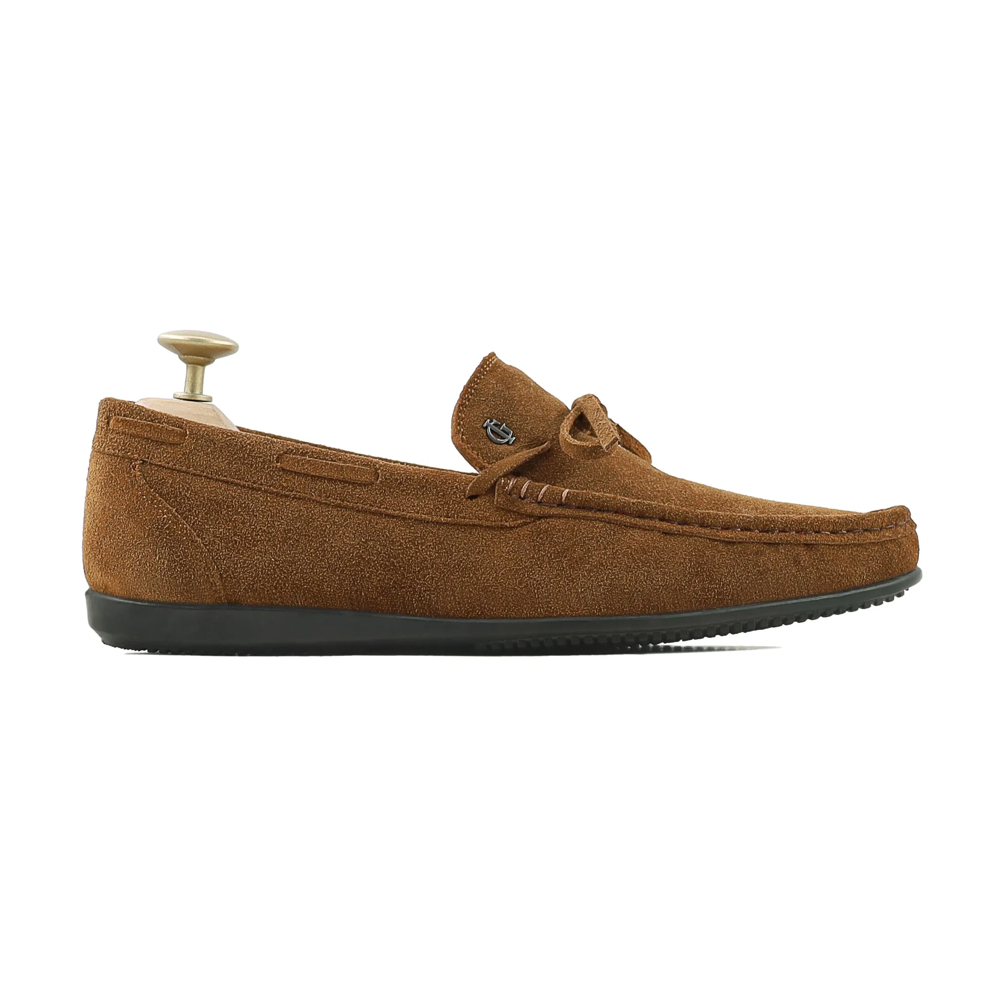 Zamasu - Men's Cognac Suede Loafer